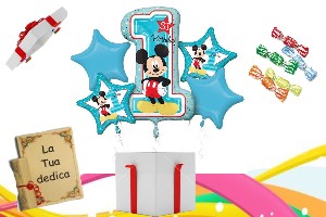 Regalo Palloncini 1° Compleanno - 1° COMPLEANNO TOPOLINO