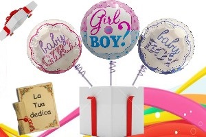 3 PALLONCINI Baby Shower