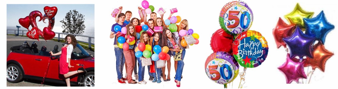 5 PALLONI COMPLEANNO