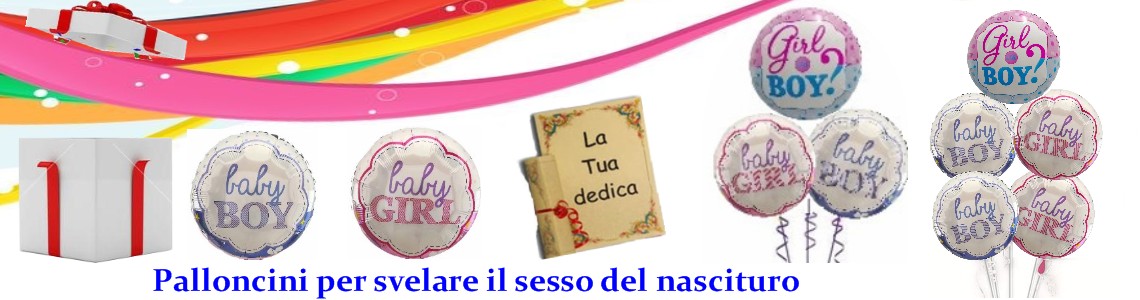 3 PALLONCINI Baby Shower