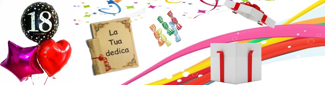 TRIS 18 ANNI PALLONCINI