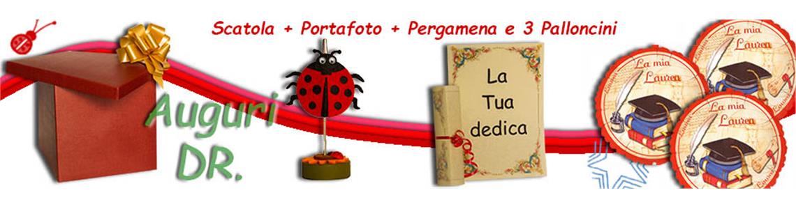 3 PALLONI LAUREA 