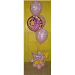 palloncini nascita centro tavola