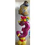 palloncini compleanno principesse 3 anni