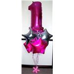 palloncini  1 compleanno con stelle