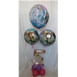 centrotavola palloncini frozen