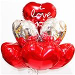 bouquet palloncini a cuore