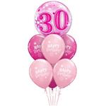 bouquet di palloncini 30 anni