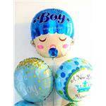 palloncini nascita bimbo tris 3
