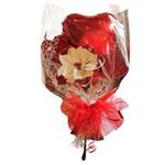 Mazzo di fiori fatto di palloncini bellissima novita' per stuire a san valentino cuore personalizzabili con il nome