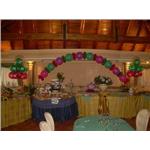 palloncini 18 anni sala addobbata