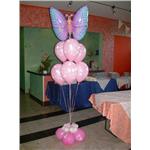 bouquet palloncini lattice battesimo