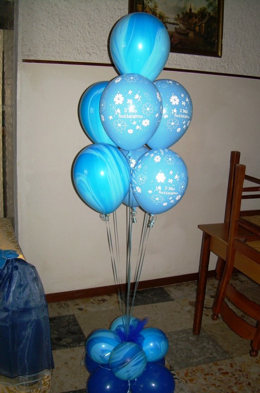 Palloncini Pallone Nascita Festa Addobbi Decorazioni Elio Aria Bambino  Azzurro Maschio Bimbo Feste Battesimo Regalo Giraffa Fi -   - Addobbi ed articoli per feste, eventi e party