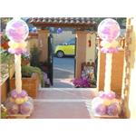 palloncini  a colonne matrimonio